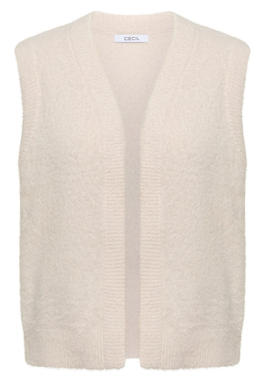 Offene Federgarn Weste