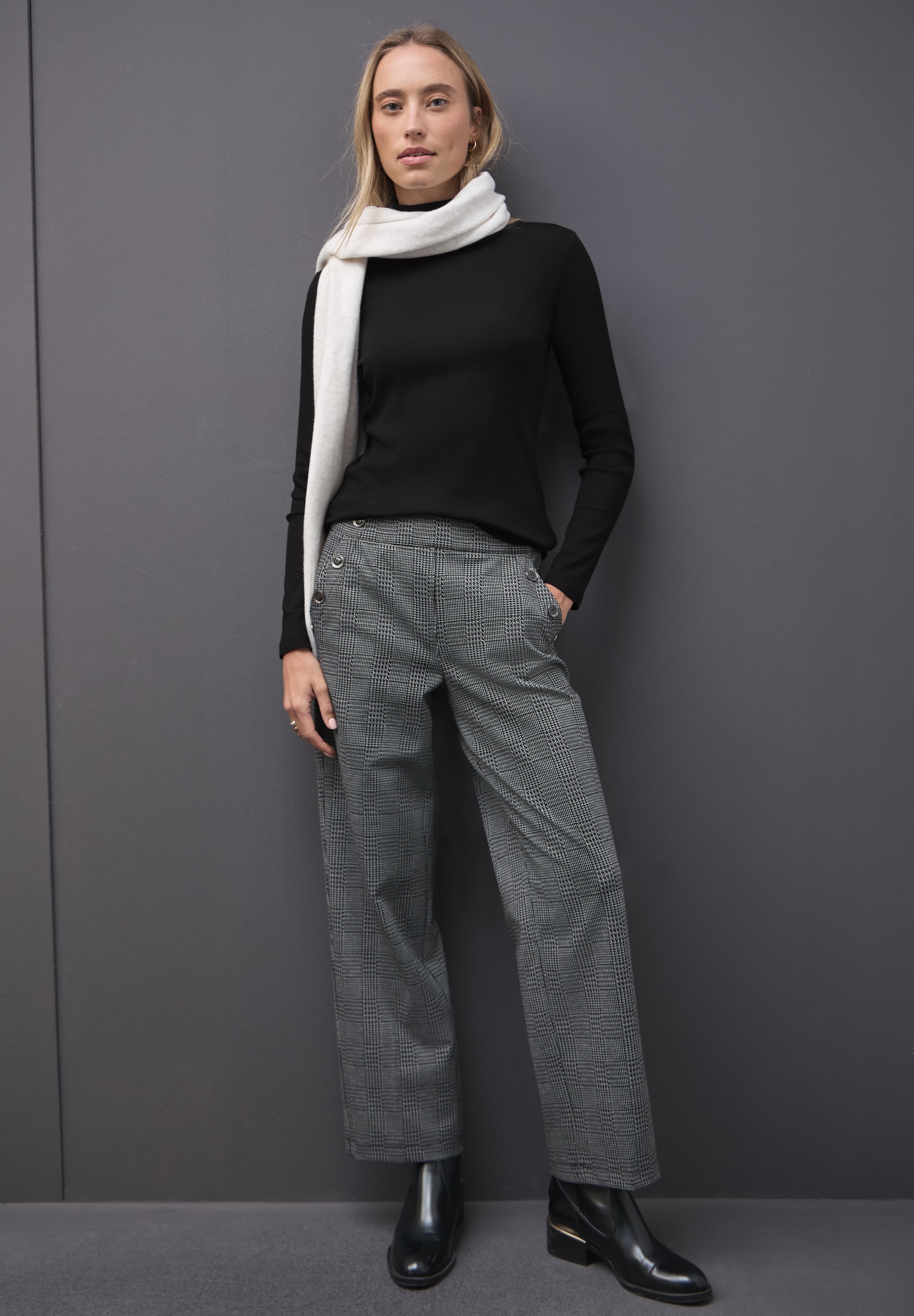 Basic Rollkragenshirt