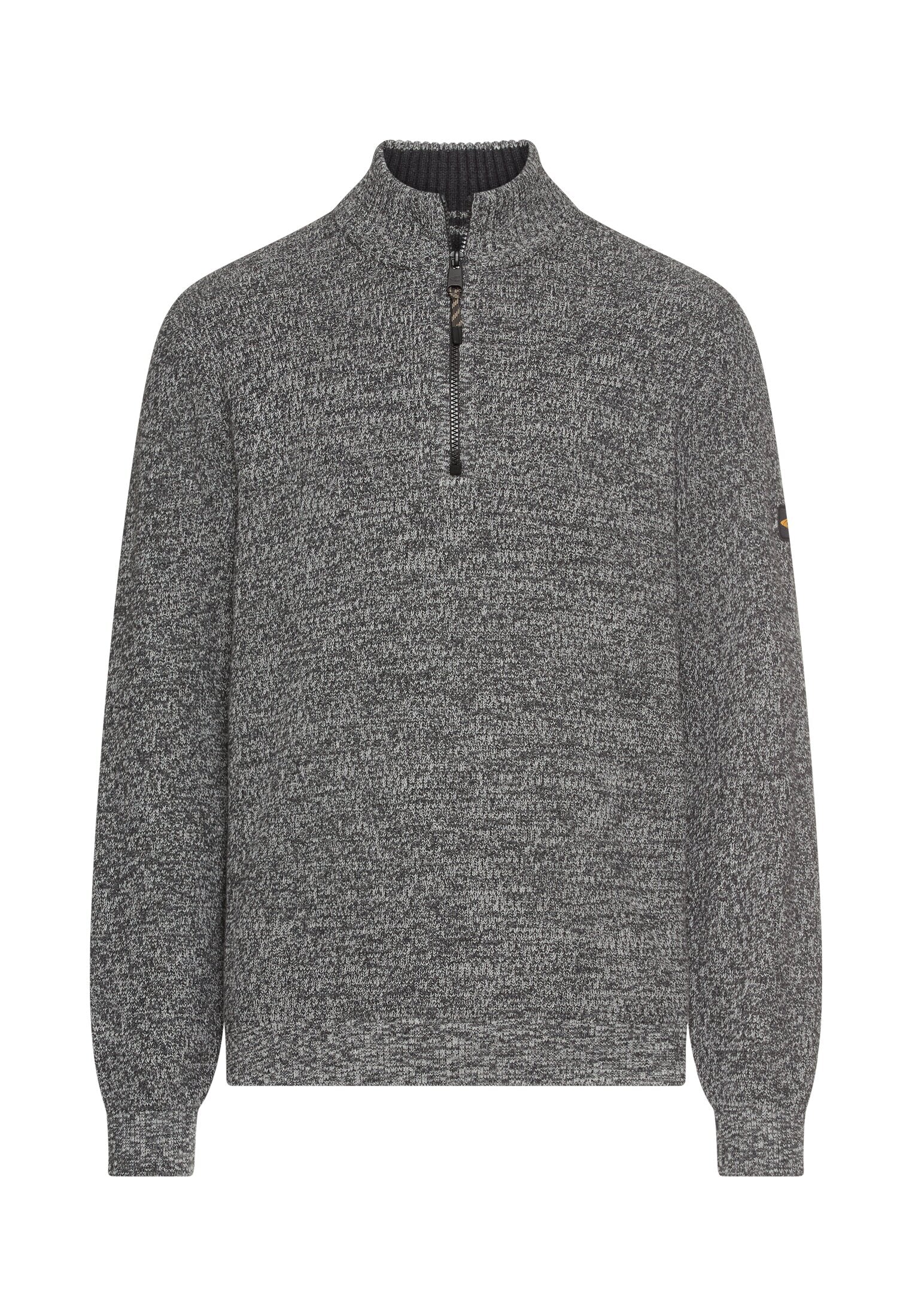 Strick-Troyer mit melierter Struktur