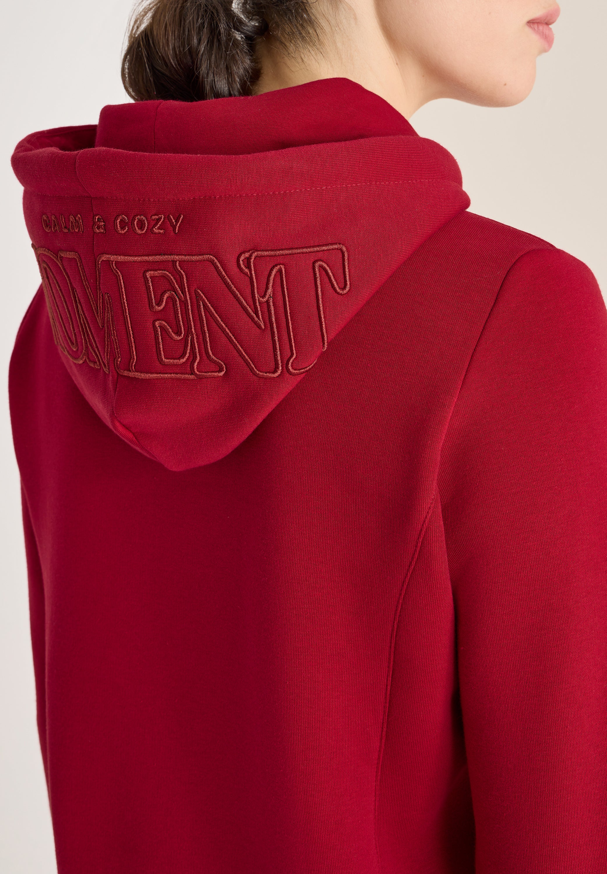 Hoodie mit Stickerei