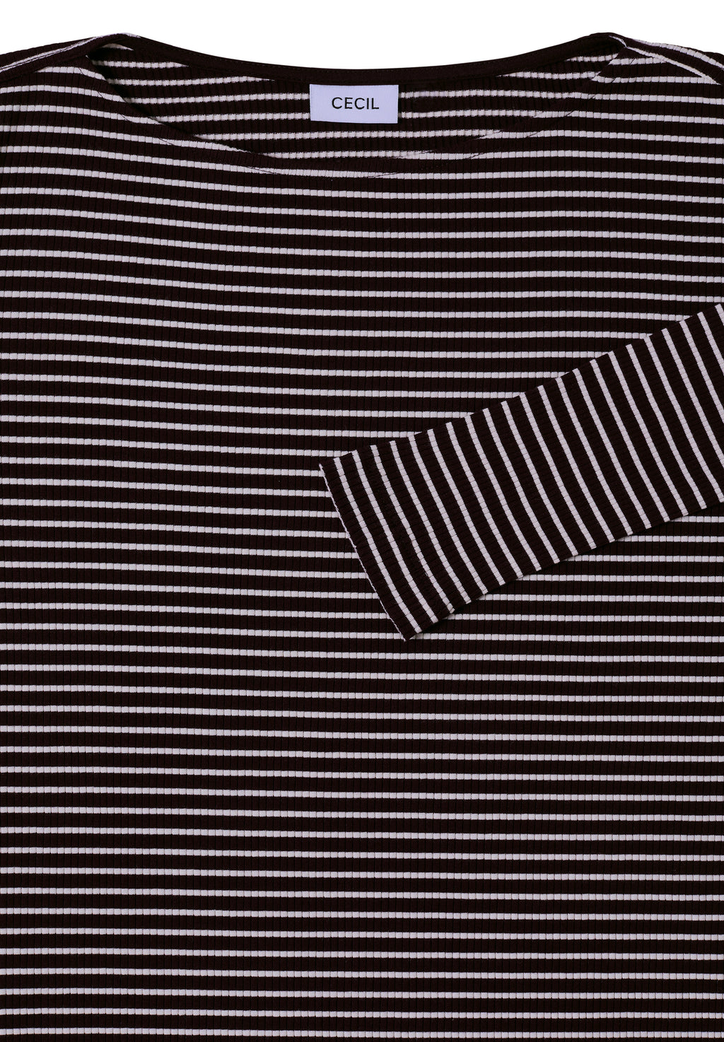 Gestreiftes Langarmshirt