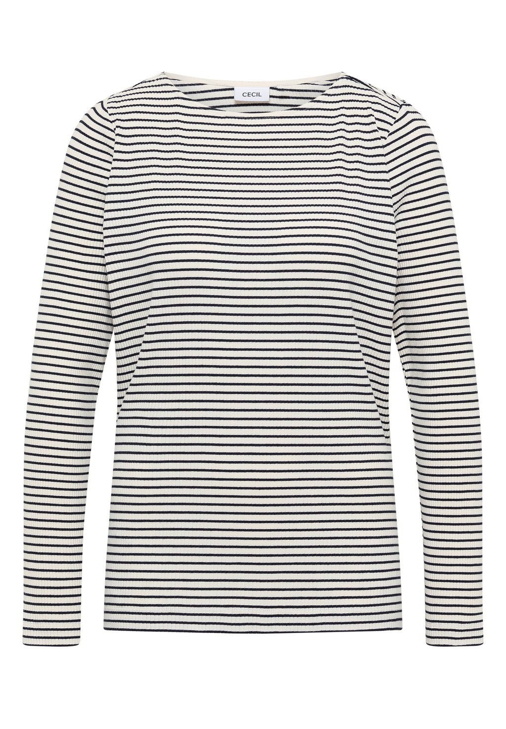 Gestreiftes Langarmshirt