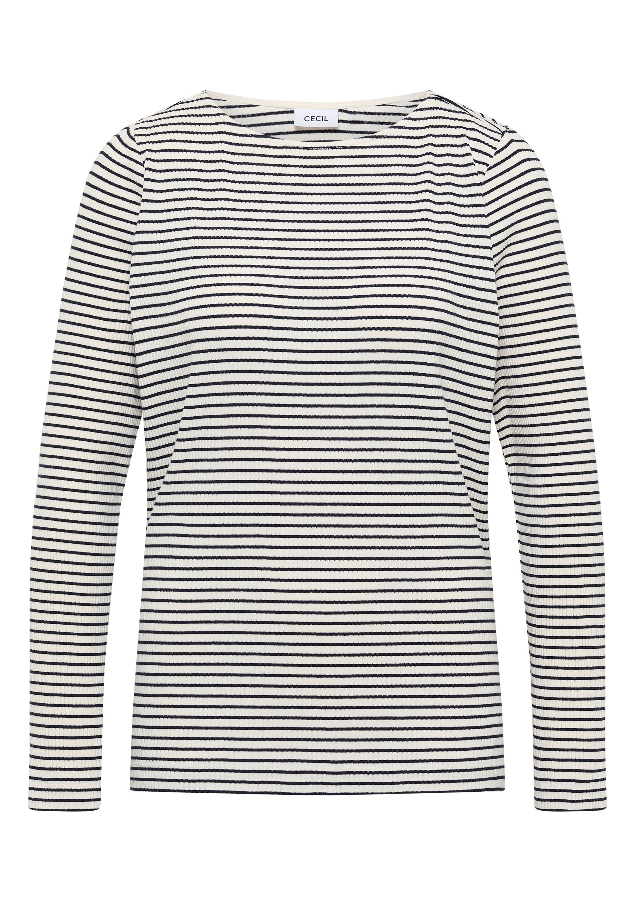 Gestreiftes Langarmshirt