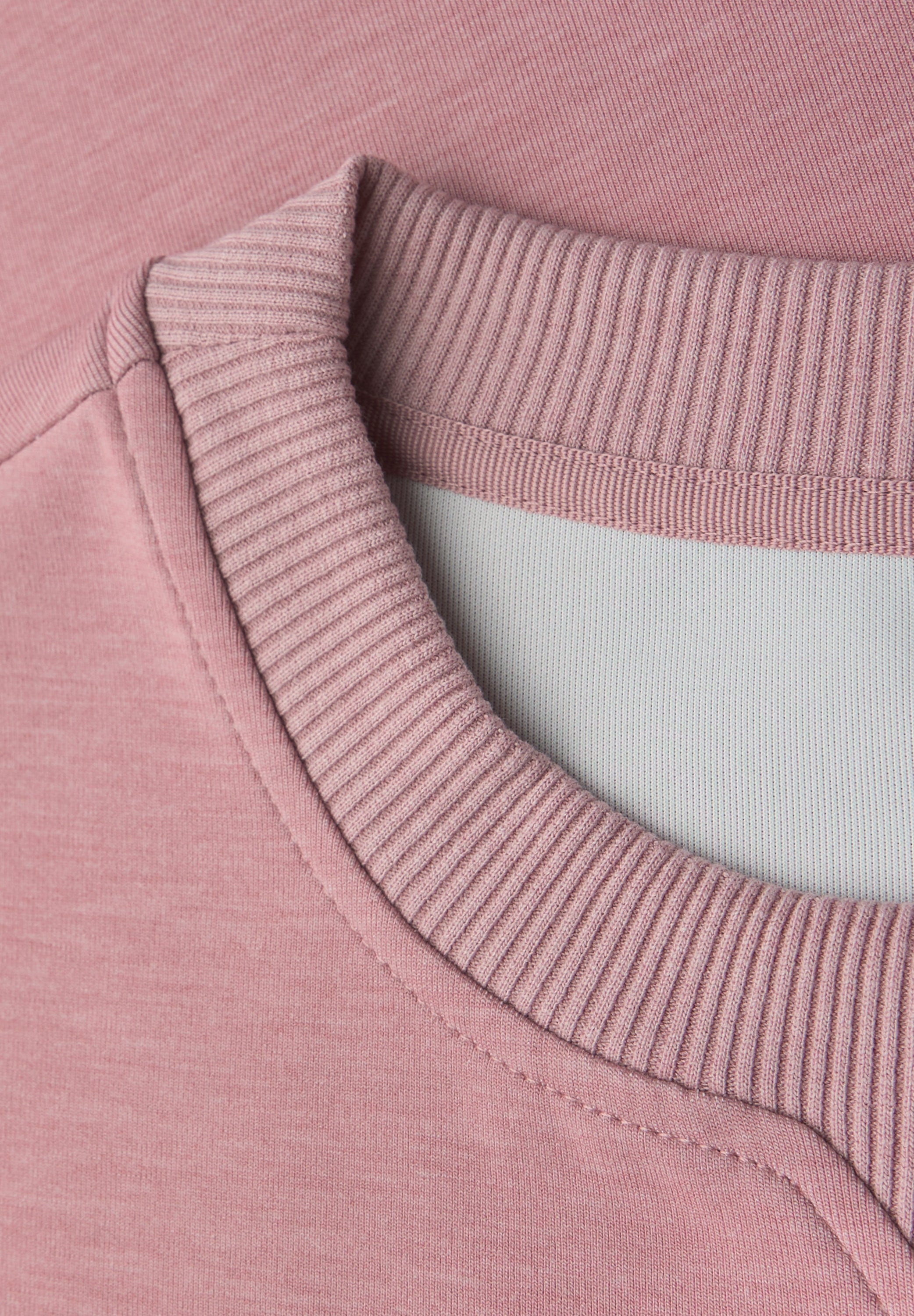 Shirt mit Ripp-Detail