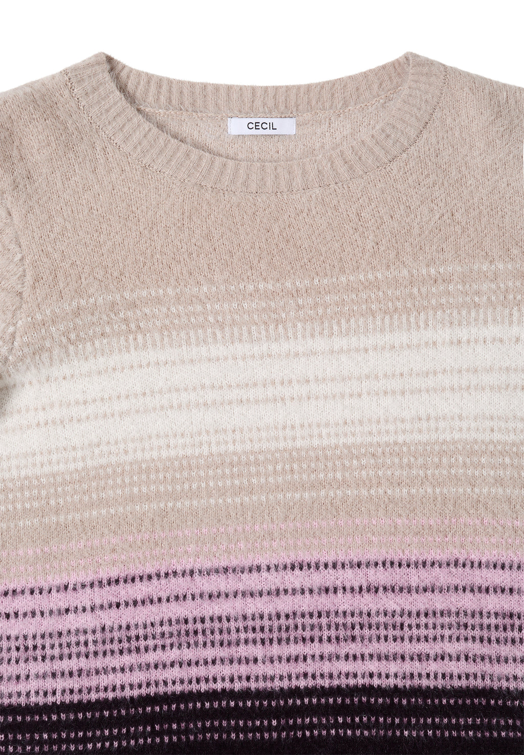 Federgarn Streifenpullover