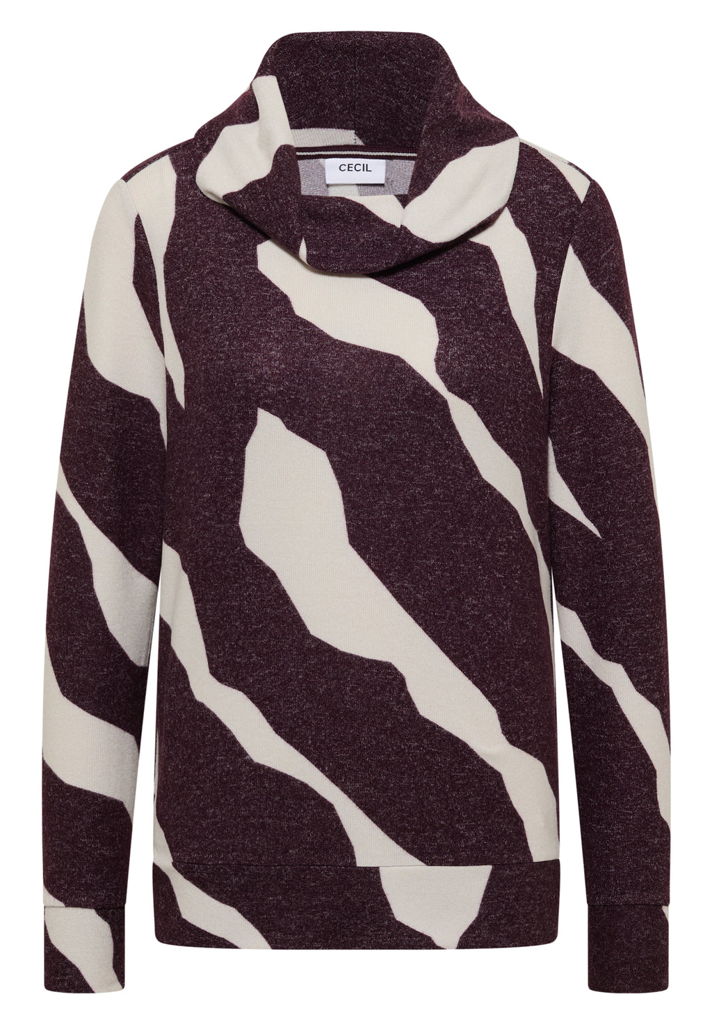 Kuscheliges Shirt mit Muster