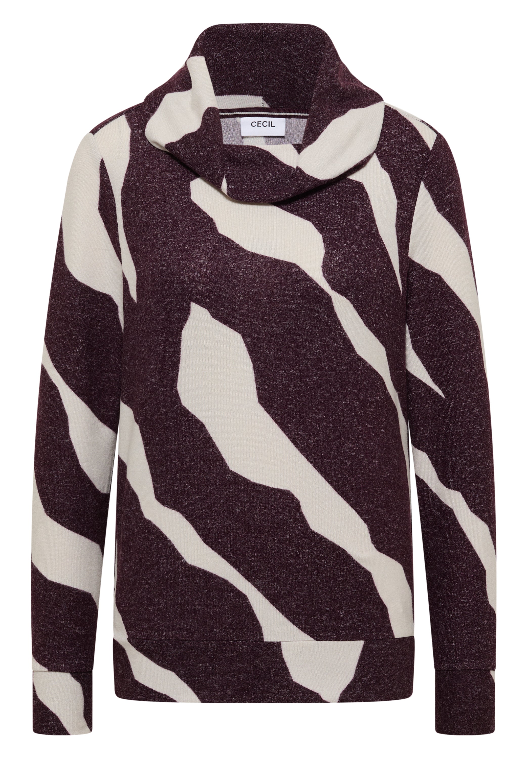 Kuscheliges Shirt mit Muster