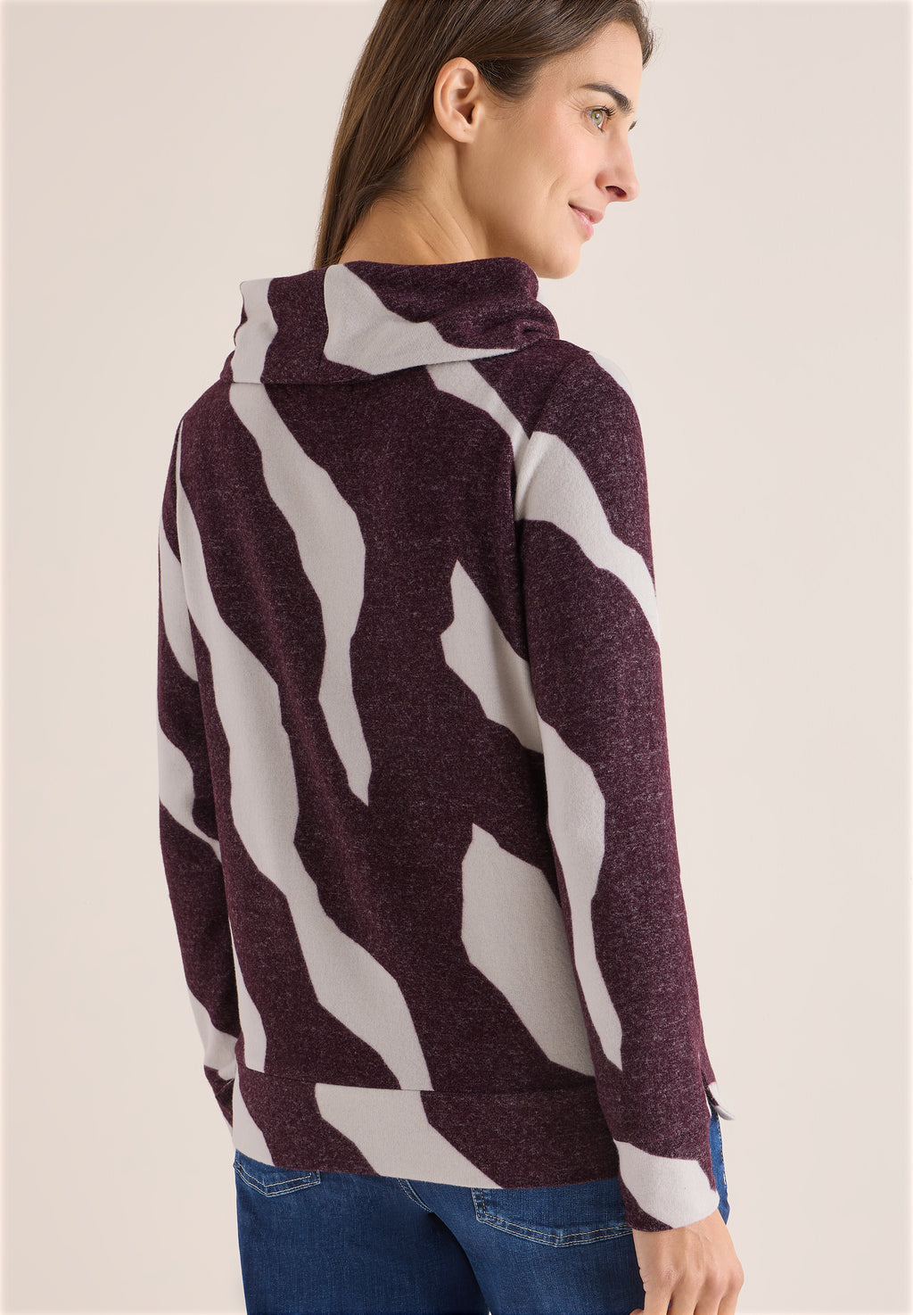 Kuscheliges Shirt mit Muster