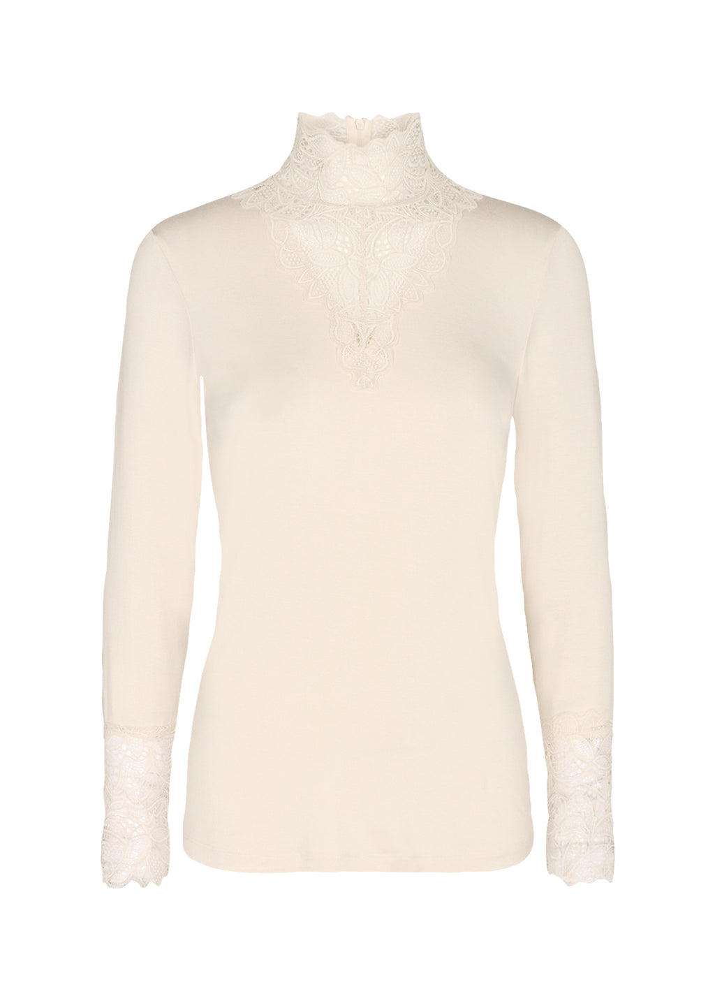 Langarmshirt Marica mit Spitzenkragen von Soyaconcept