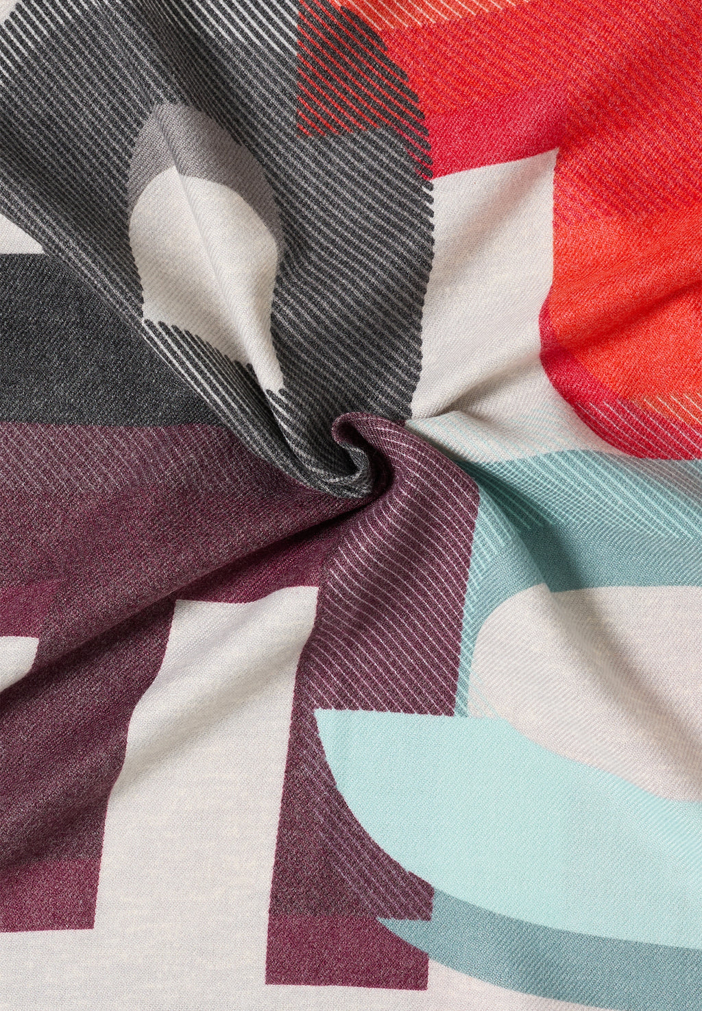 Cosy Loopschal mit Print