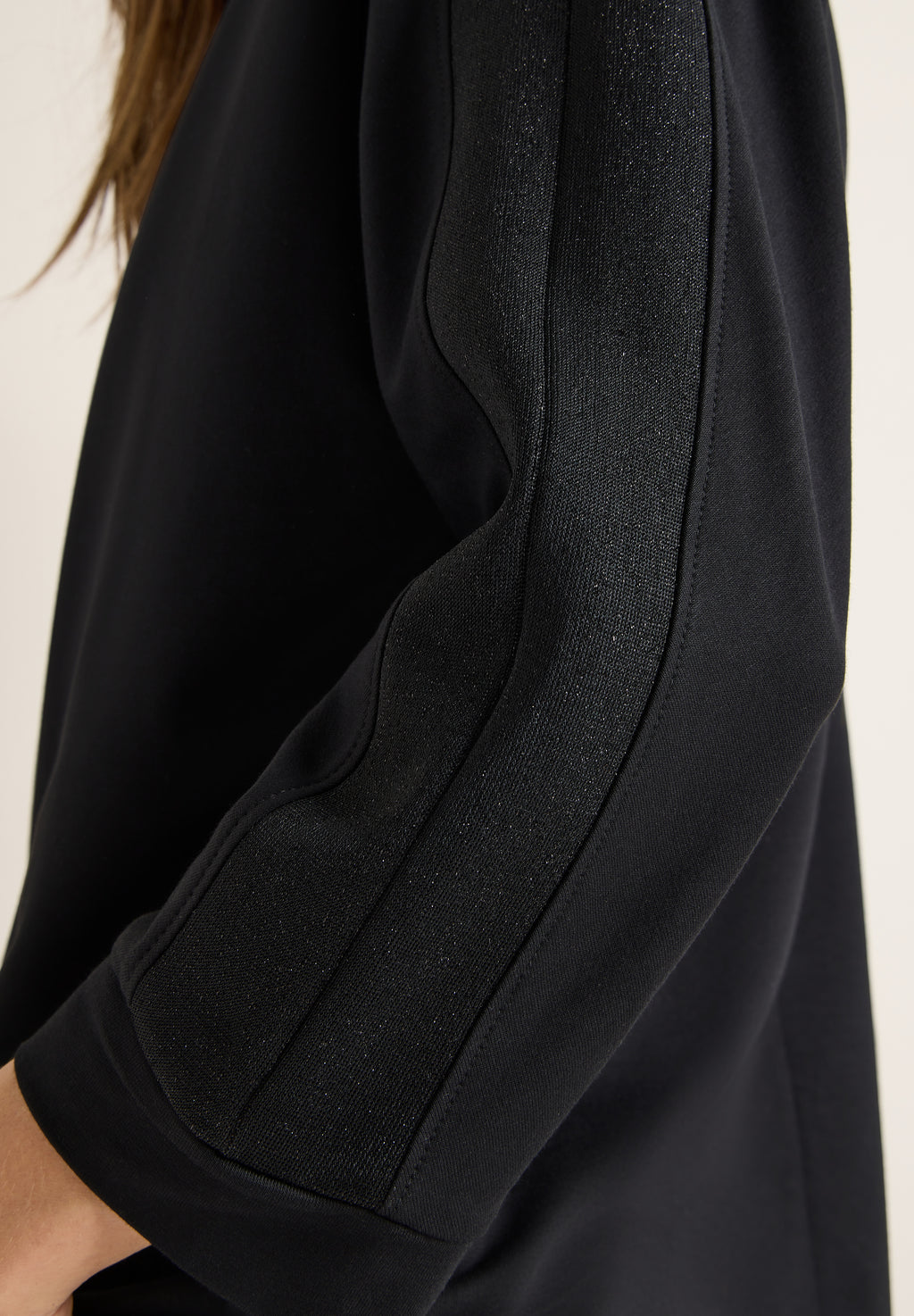 Batwing Shirt mit Tape