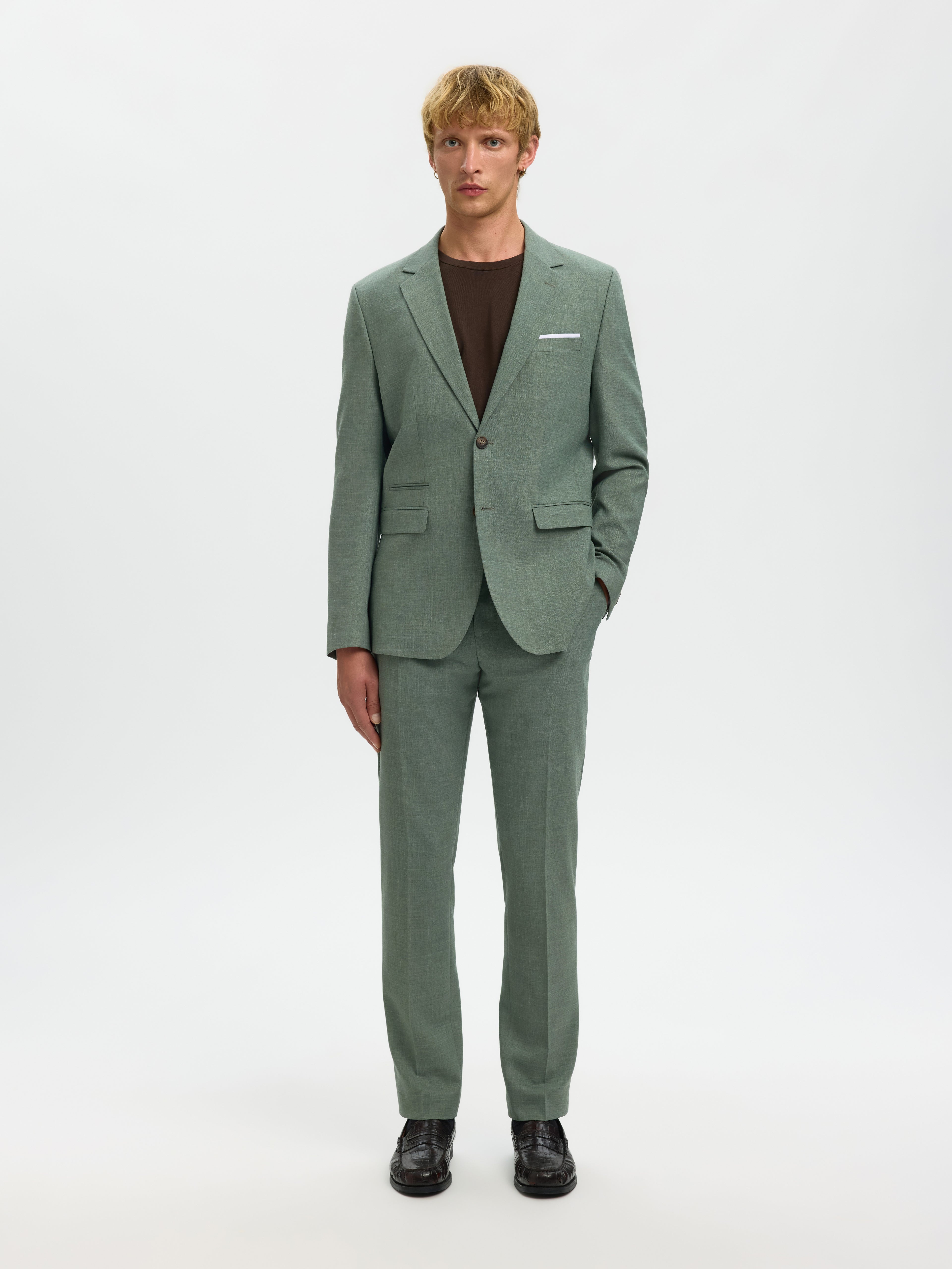 SLMSLIM-OASIS LINEN BLZ NOOS