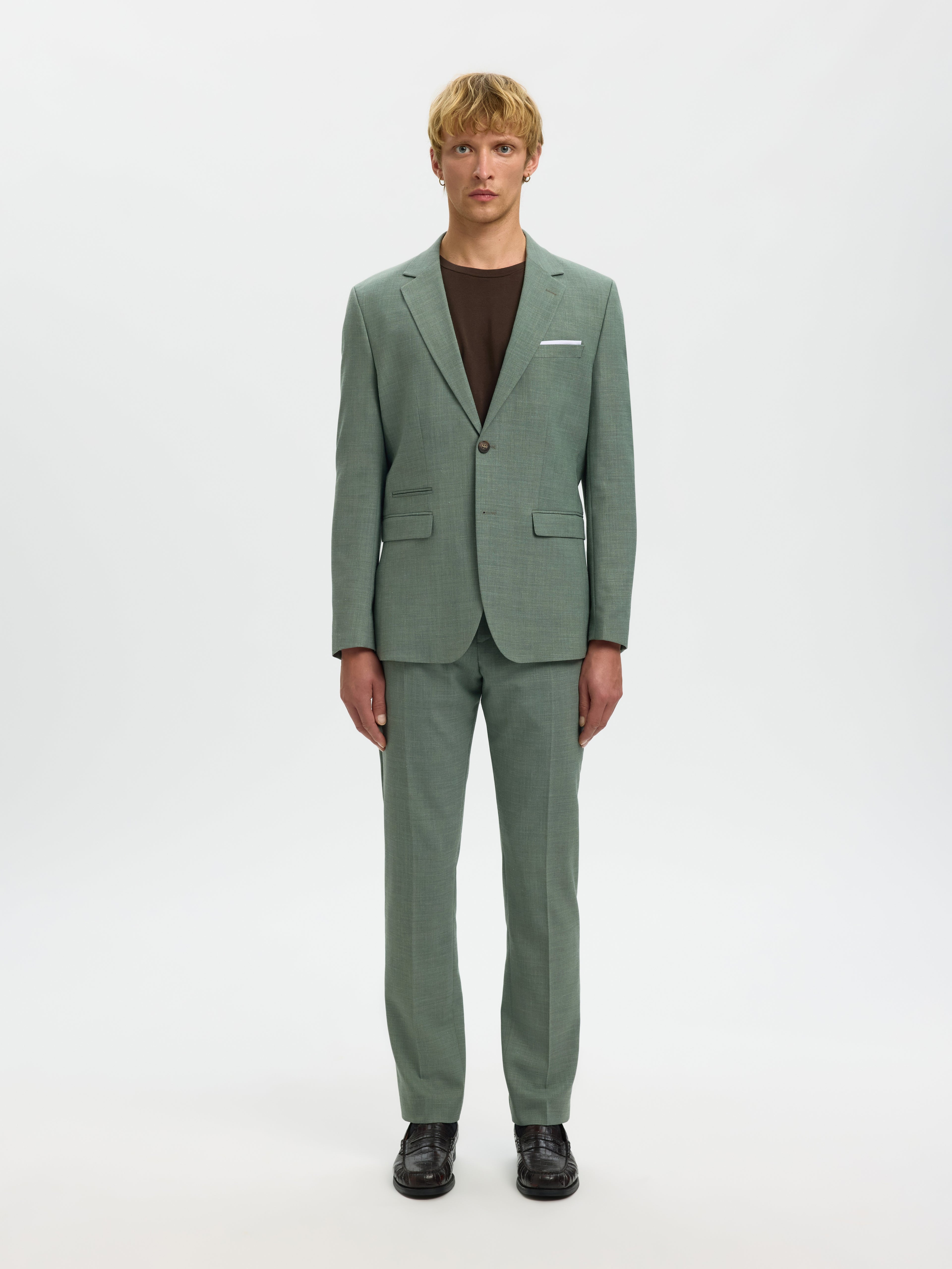 SLMSLIM-OASIS LINEN BLZ NOOS