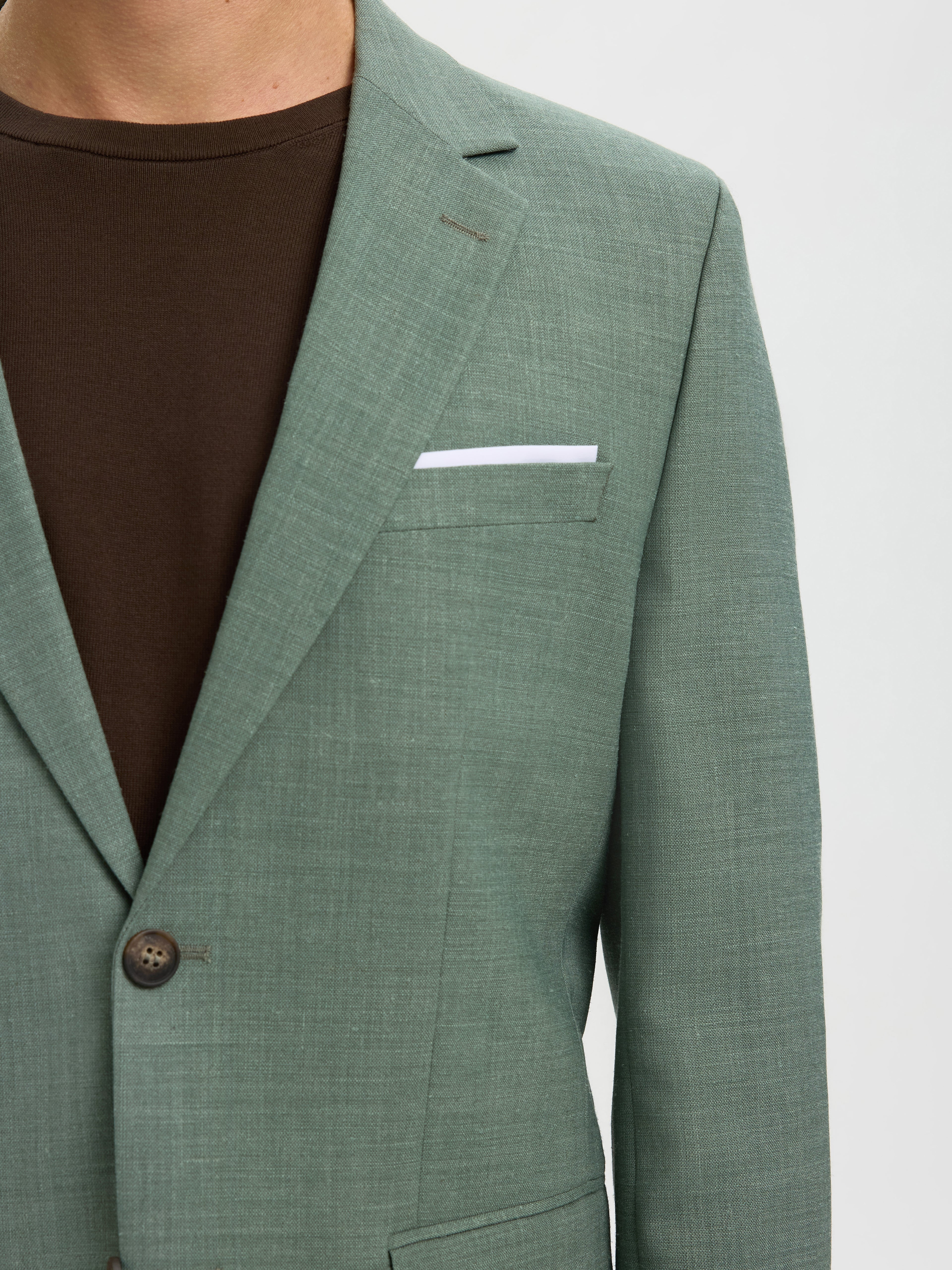 SLMSLIM-OASIS LINEN BLZ NOOS