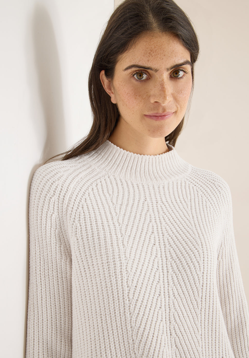 Turtleneck Chenille Pullover