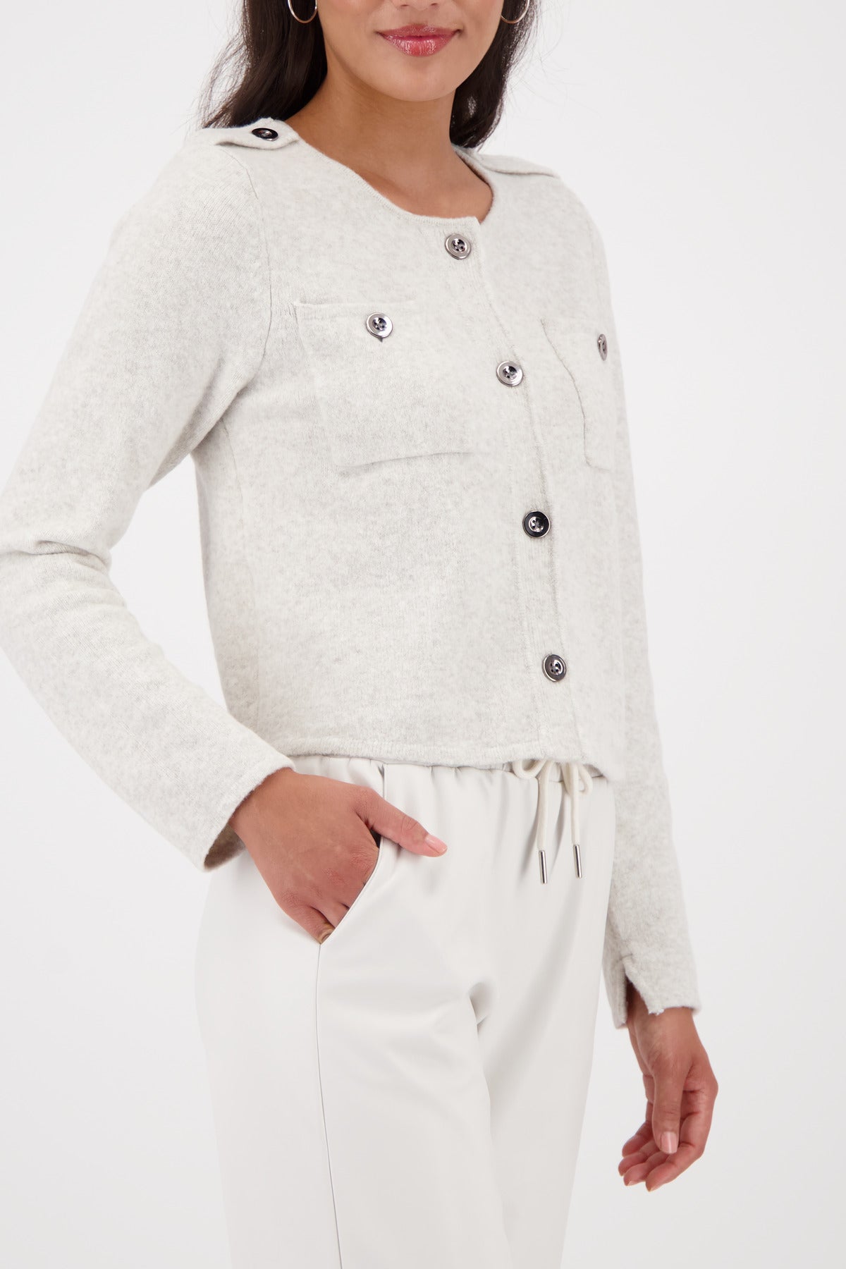 Da.Jacke Strick/Wirk - Monari