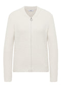 Jacquard Cardigan mit Zipper