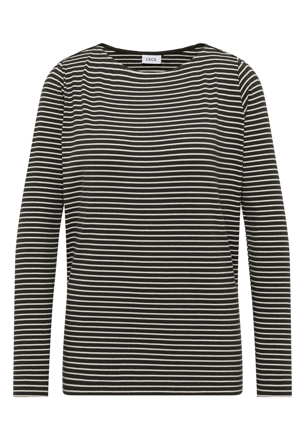 Gestreiftes Langarmshirt