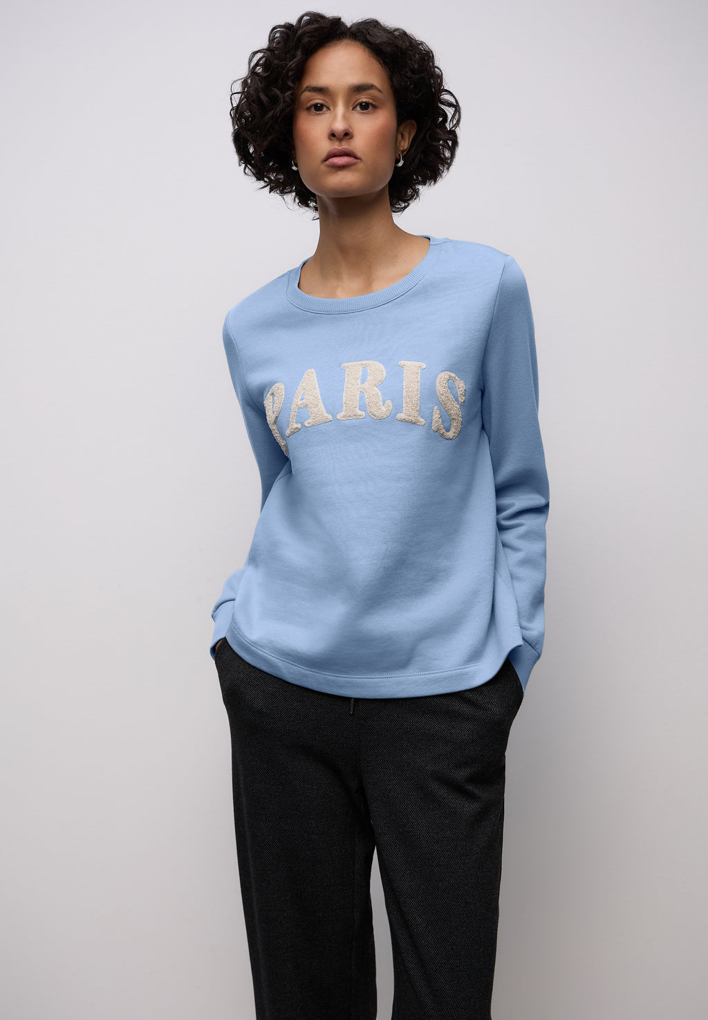 Sweatshirt mit Wording