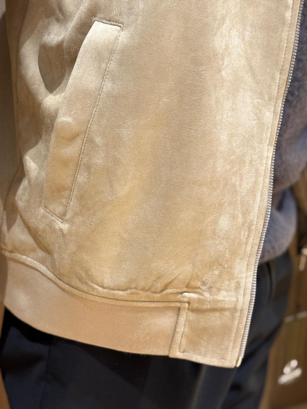 Blouson | Suede