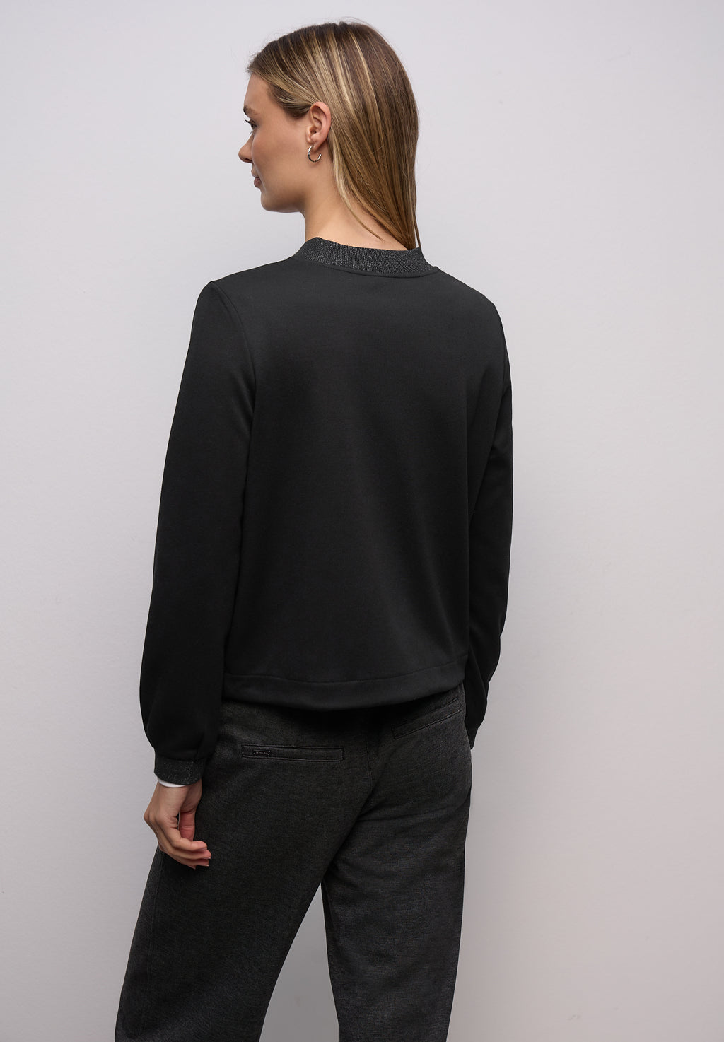 Leichter Blouson mit Glitzer