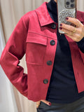 Da. Jacken - Bella Italia - burgundy - one size