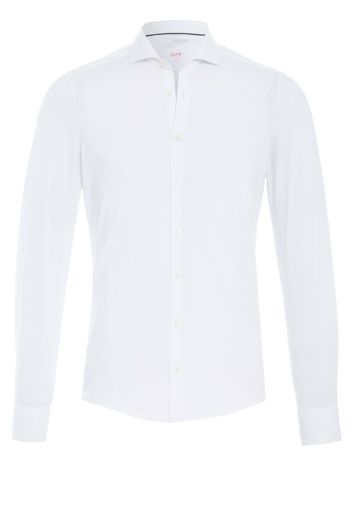 Functional Jerseyhemd Langarm mit Haifischkragen von PURE