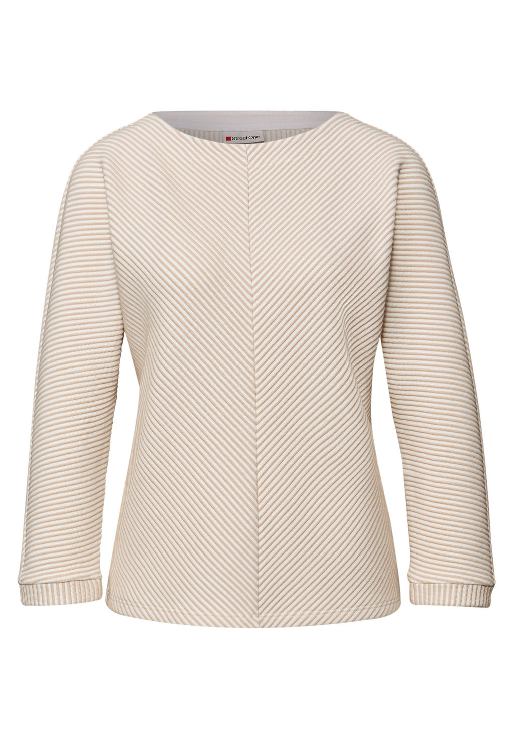 Two-Tone Strukturshirt