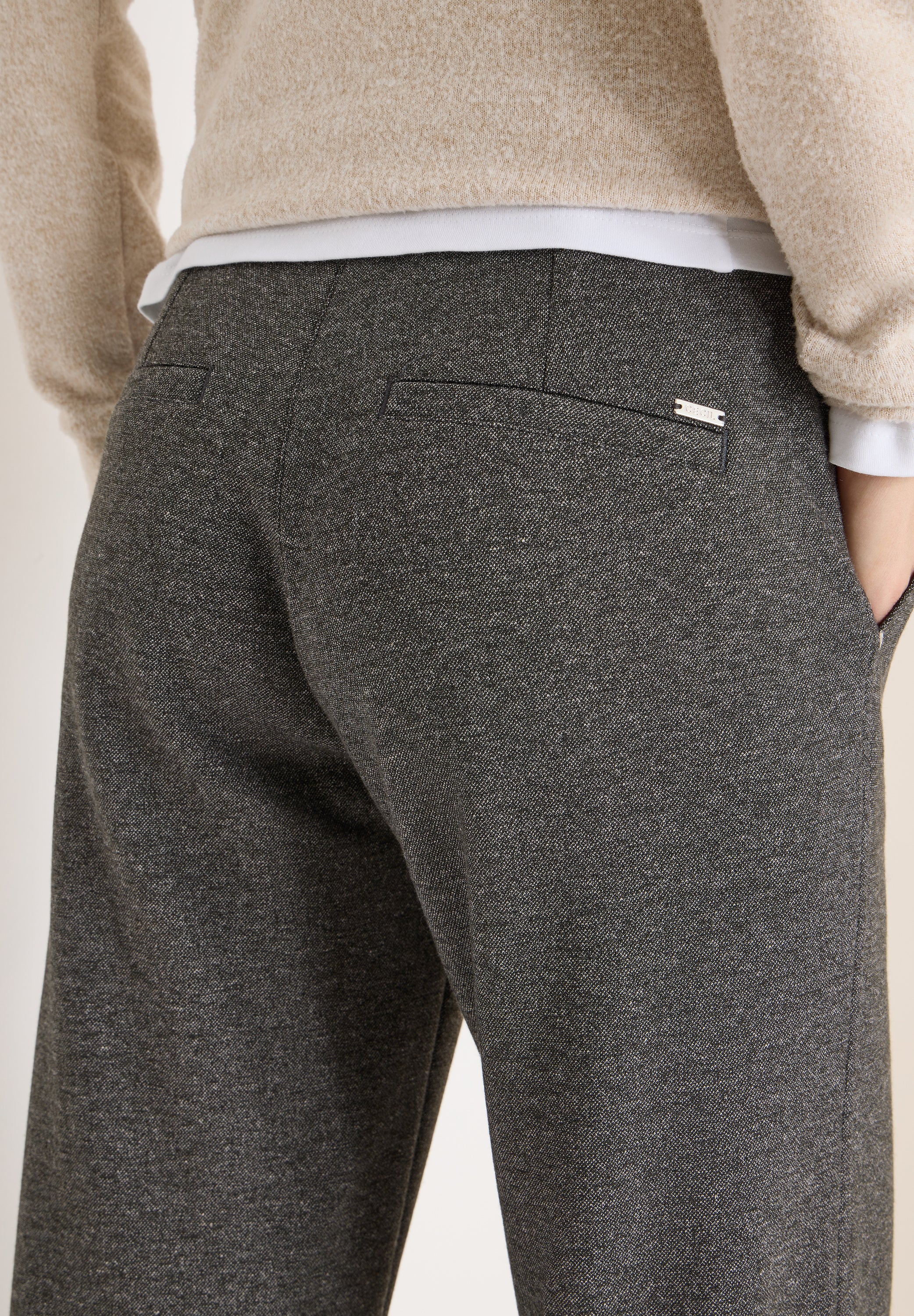 Two-Tone Melange Hose