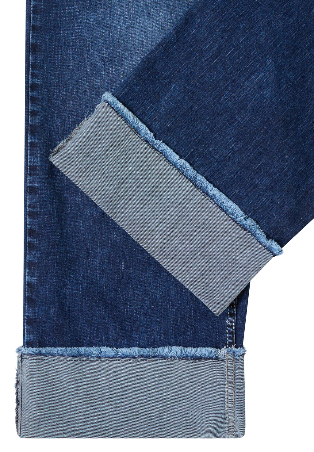 Wide Leg Washed-Look Jeans