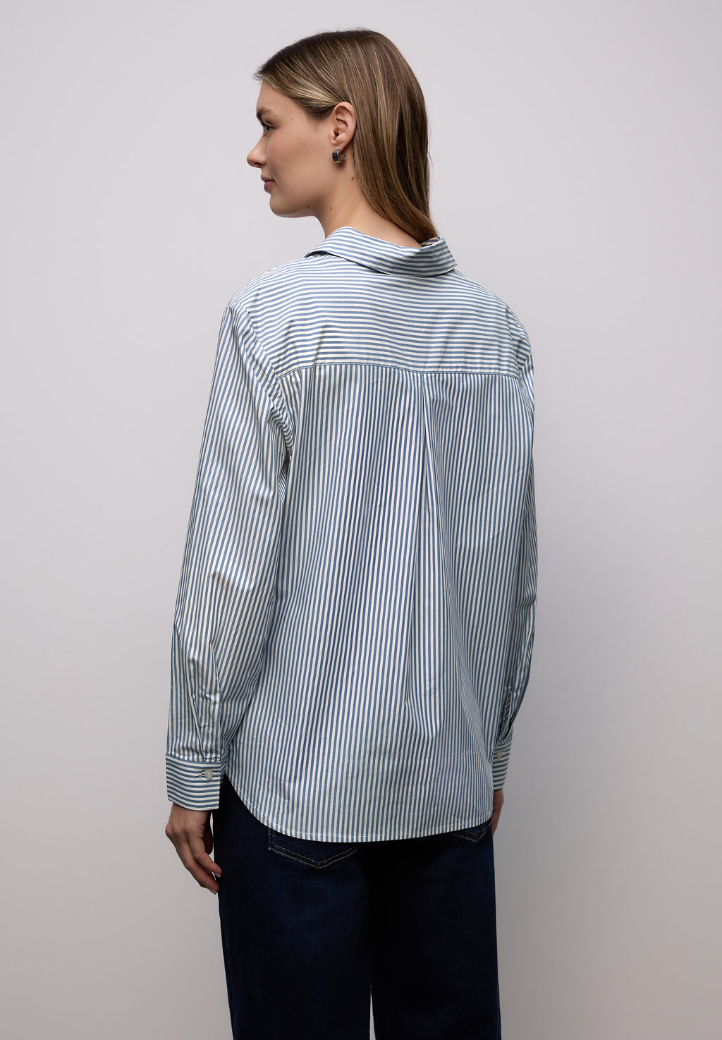 Gestreifte Hemdbluse