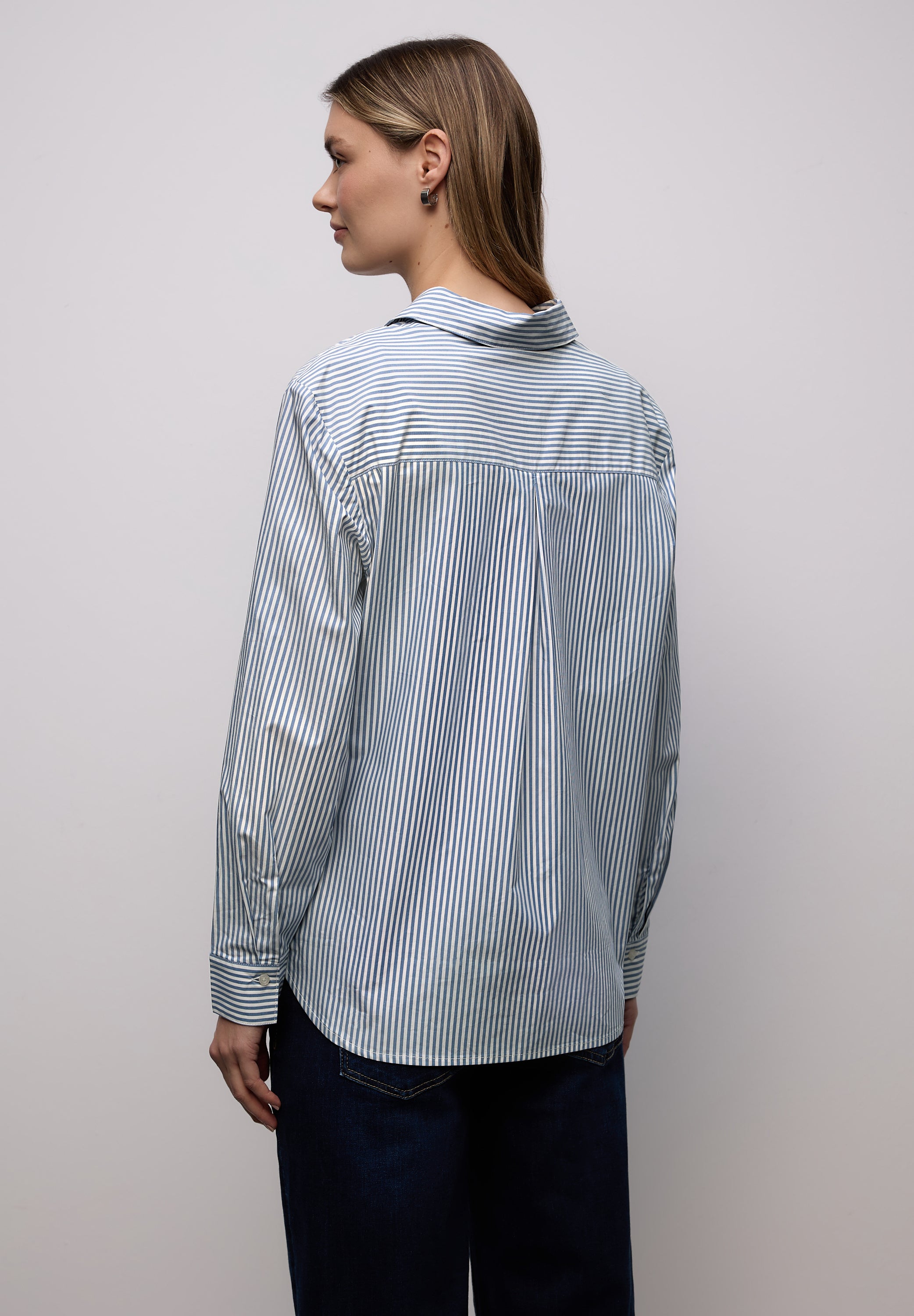 Gestreifte Hemdbluse