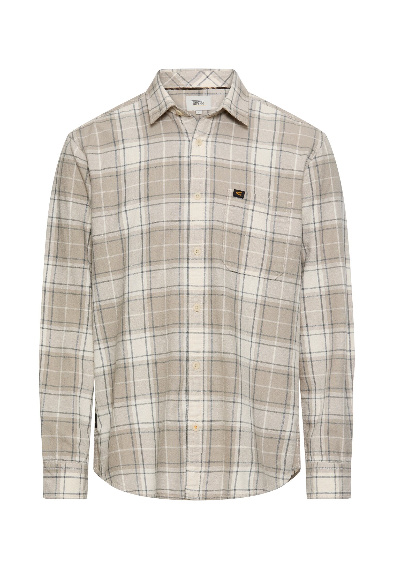 Langarmhemd mit Brusttasche