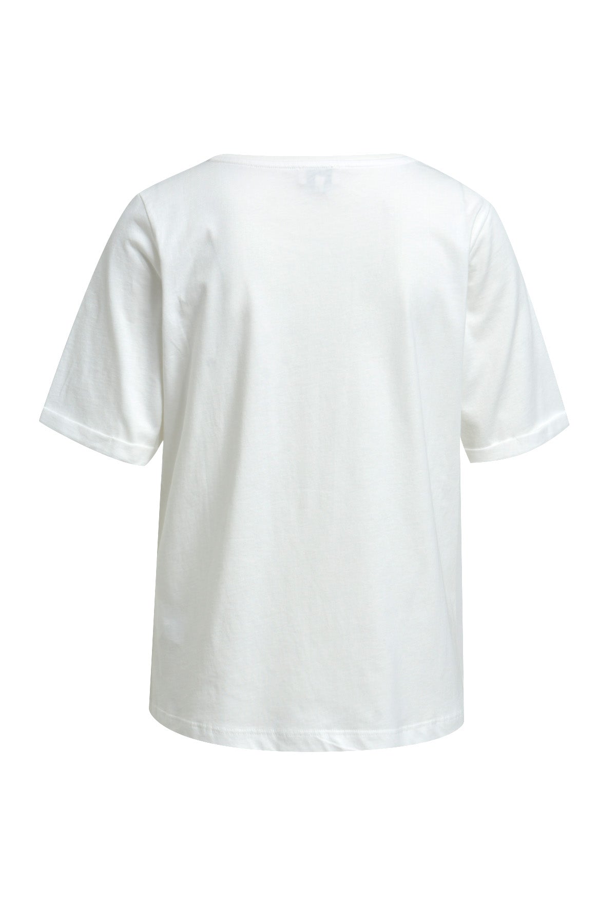 roundneck t-shirt w/ AW 1/4 sleeve