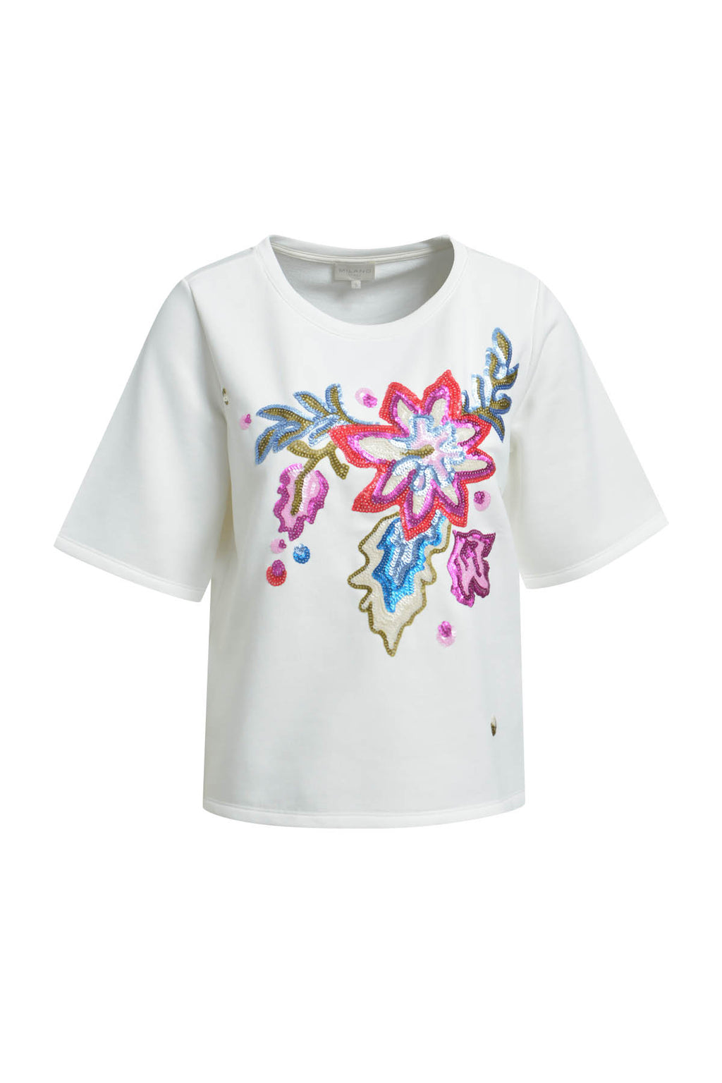 roundneck sweatshirt 1/2 sleeve w/ AW