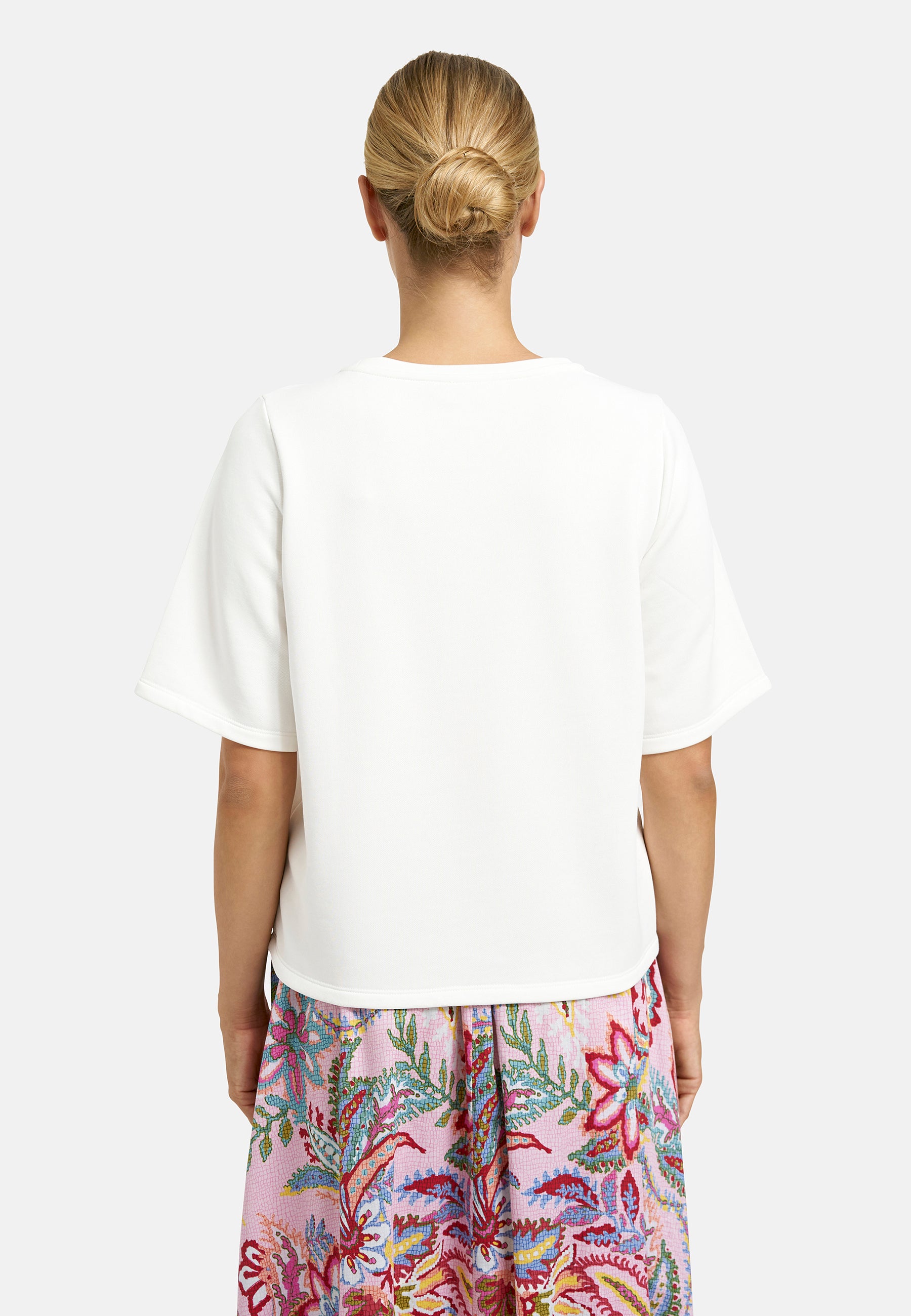 roundneck sweatshirt 1/2 sleeve w/ AW