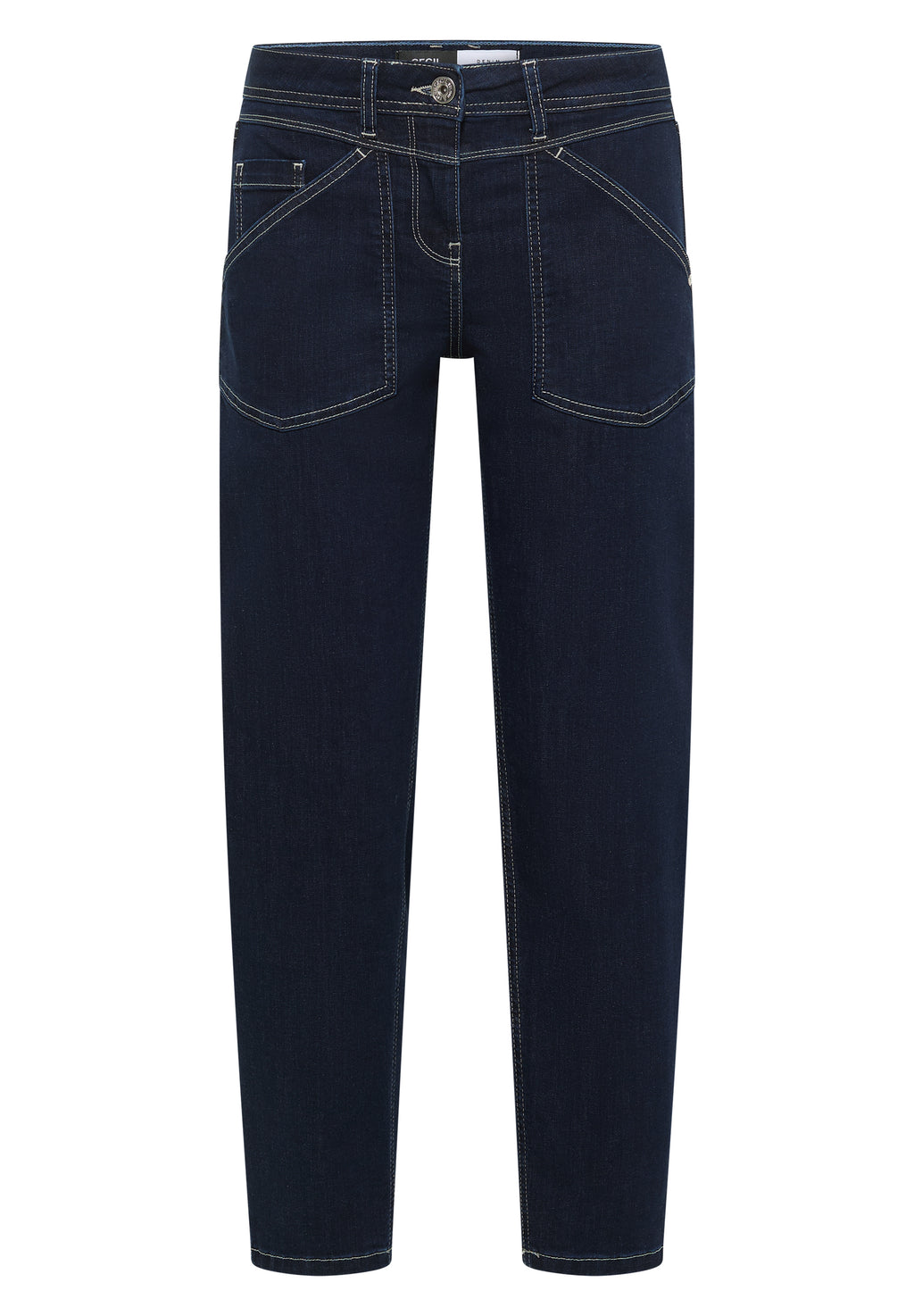Tapered Leg Jeans
