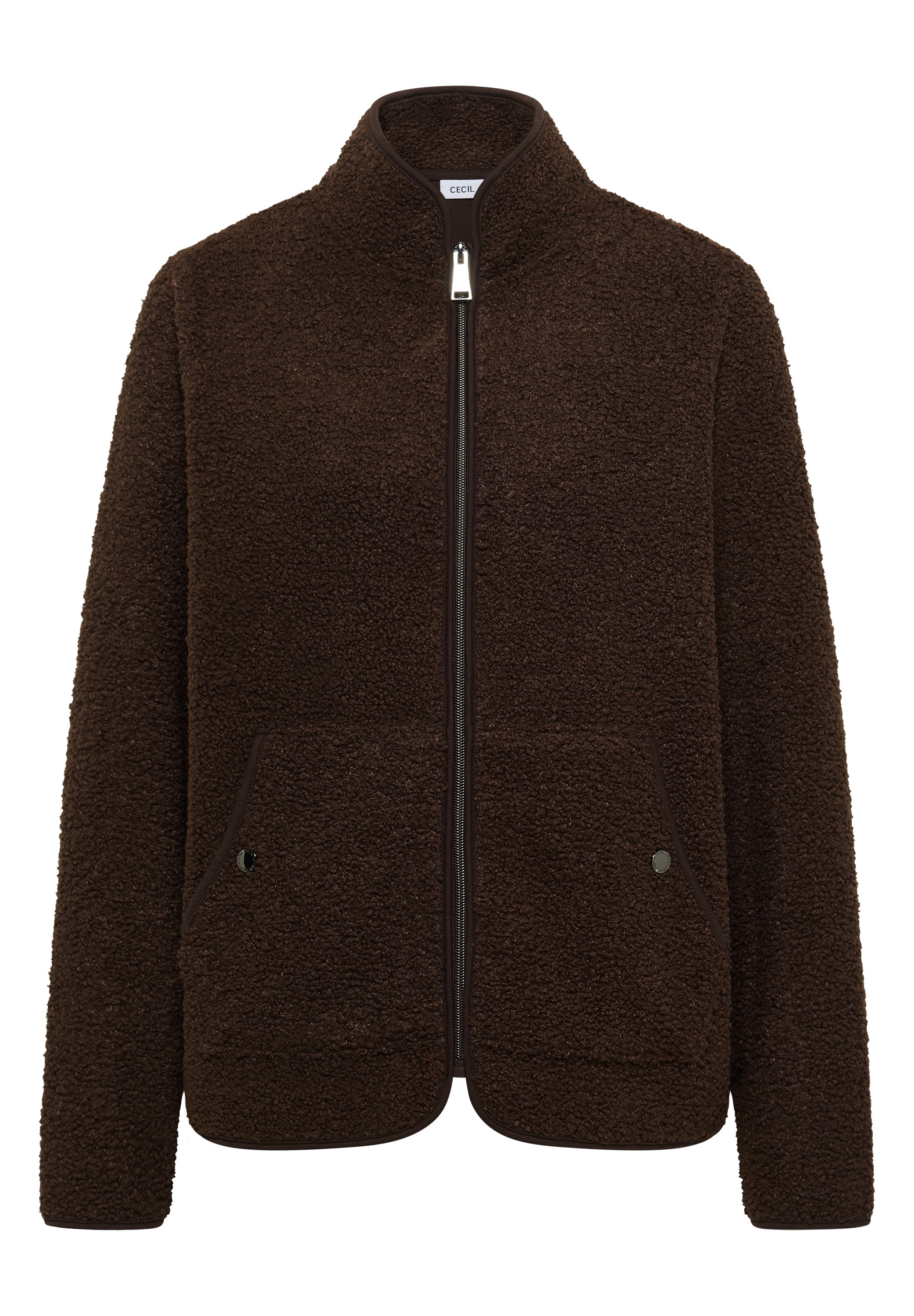 Softe Jacke mit Zipper
