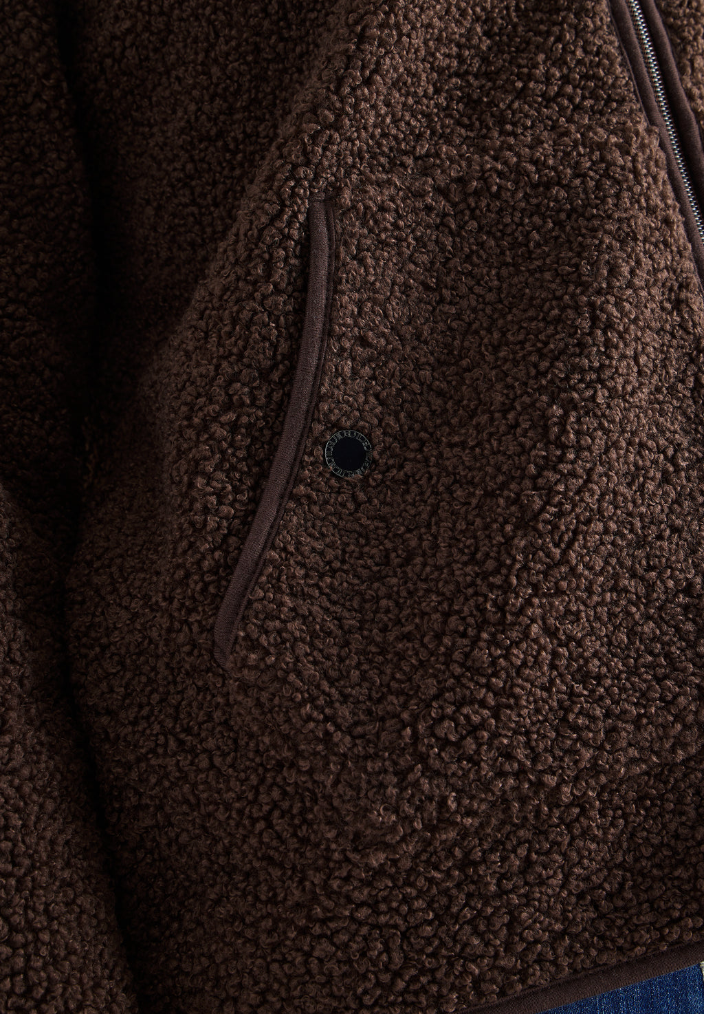 Softe Jacke mit Zipper