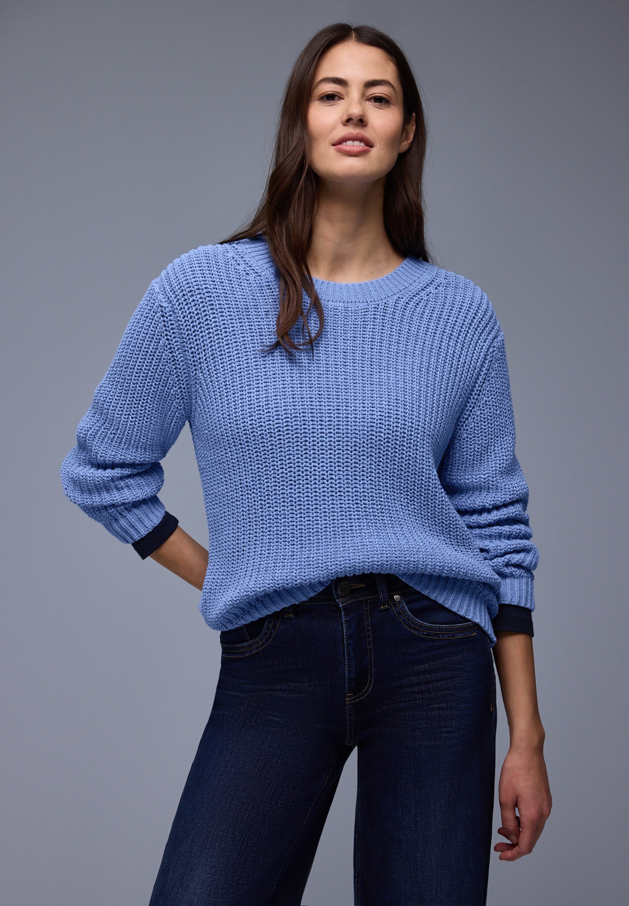 Grobstrickpullover
