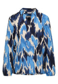 Gemusterte Bluse