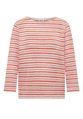 Gestreiftes Strukturshirt