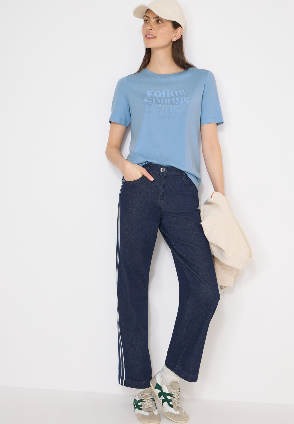 T-Shirt mit Frontprint