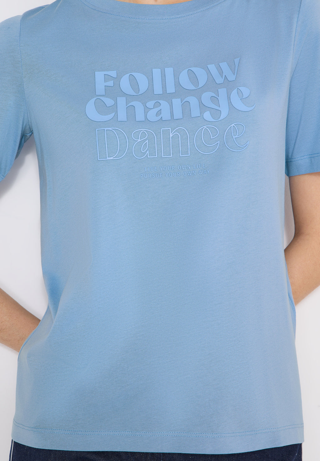 T-Shirt mit Frontprint