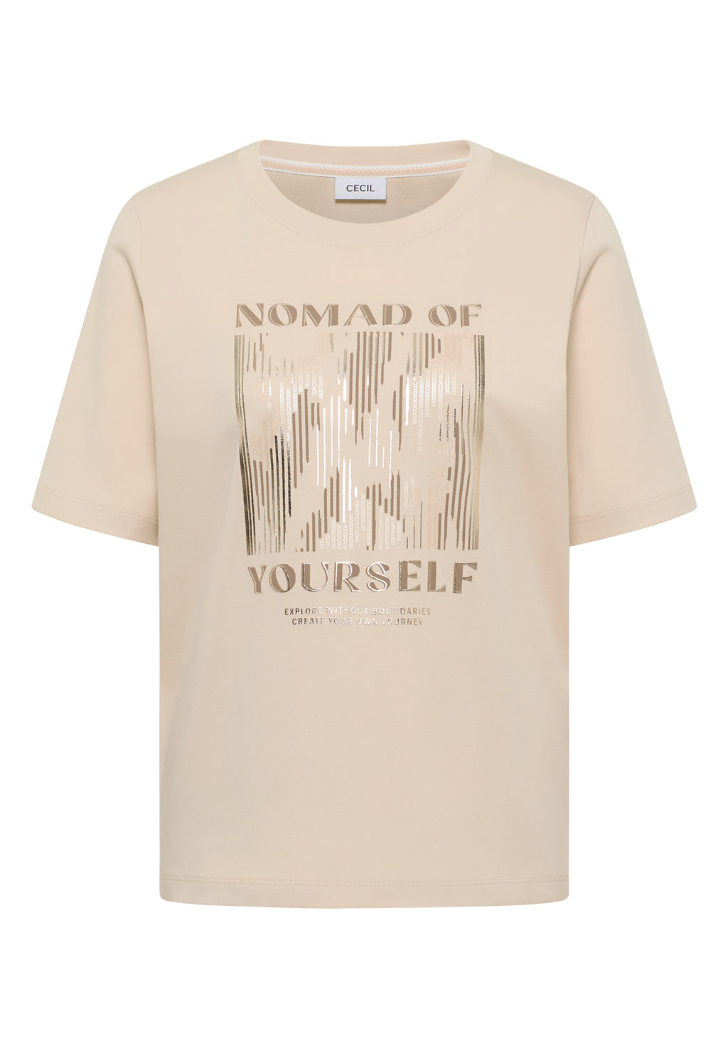 T-Shirt mit Frontprint