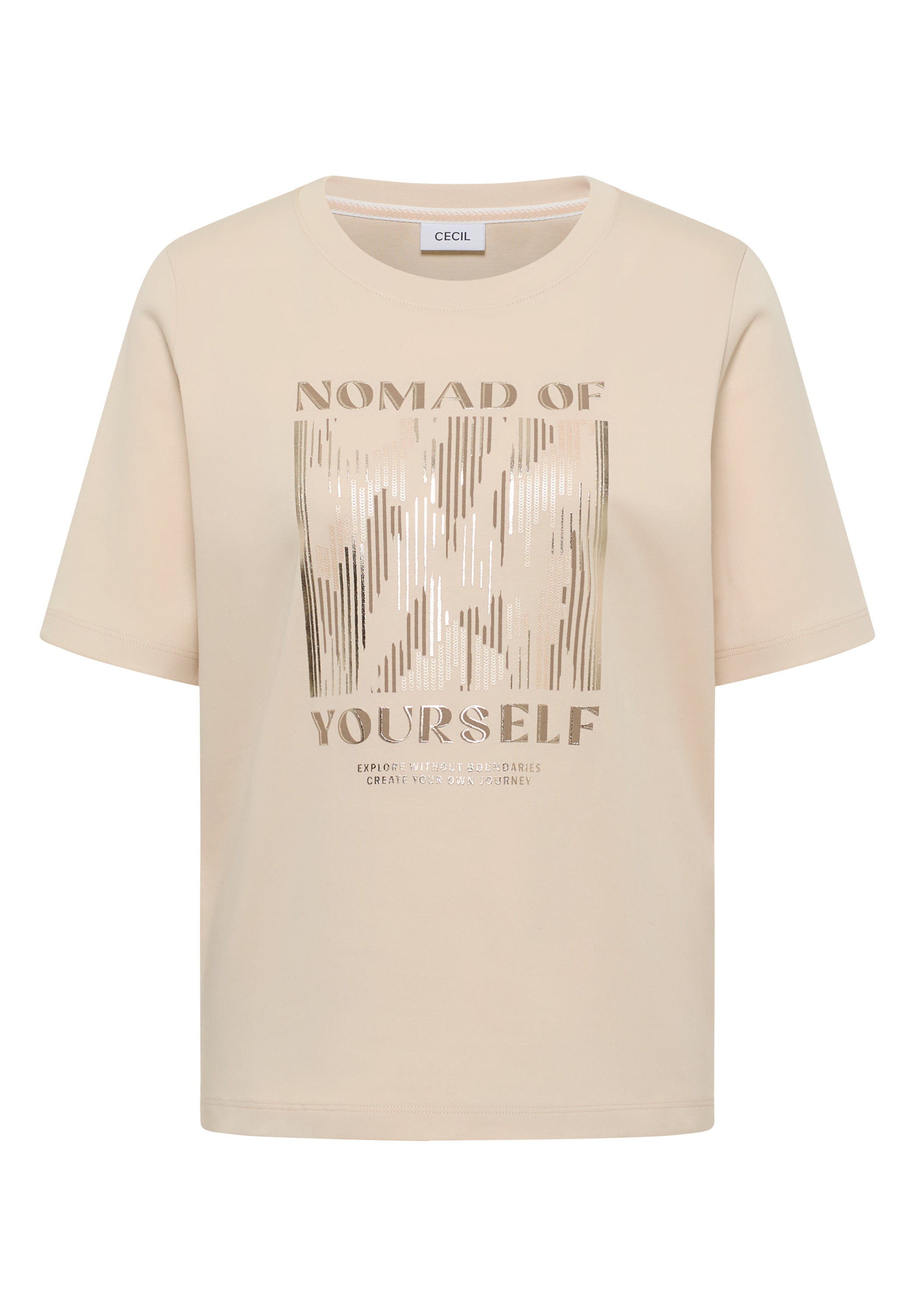 T-Shirt mit Frontprint