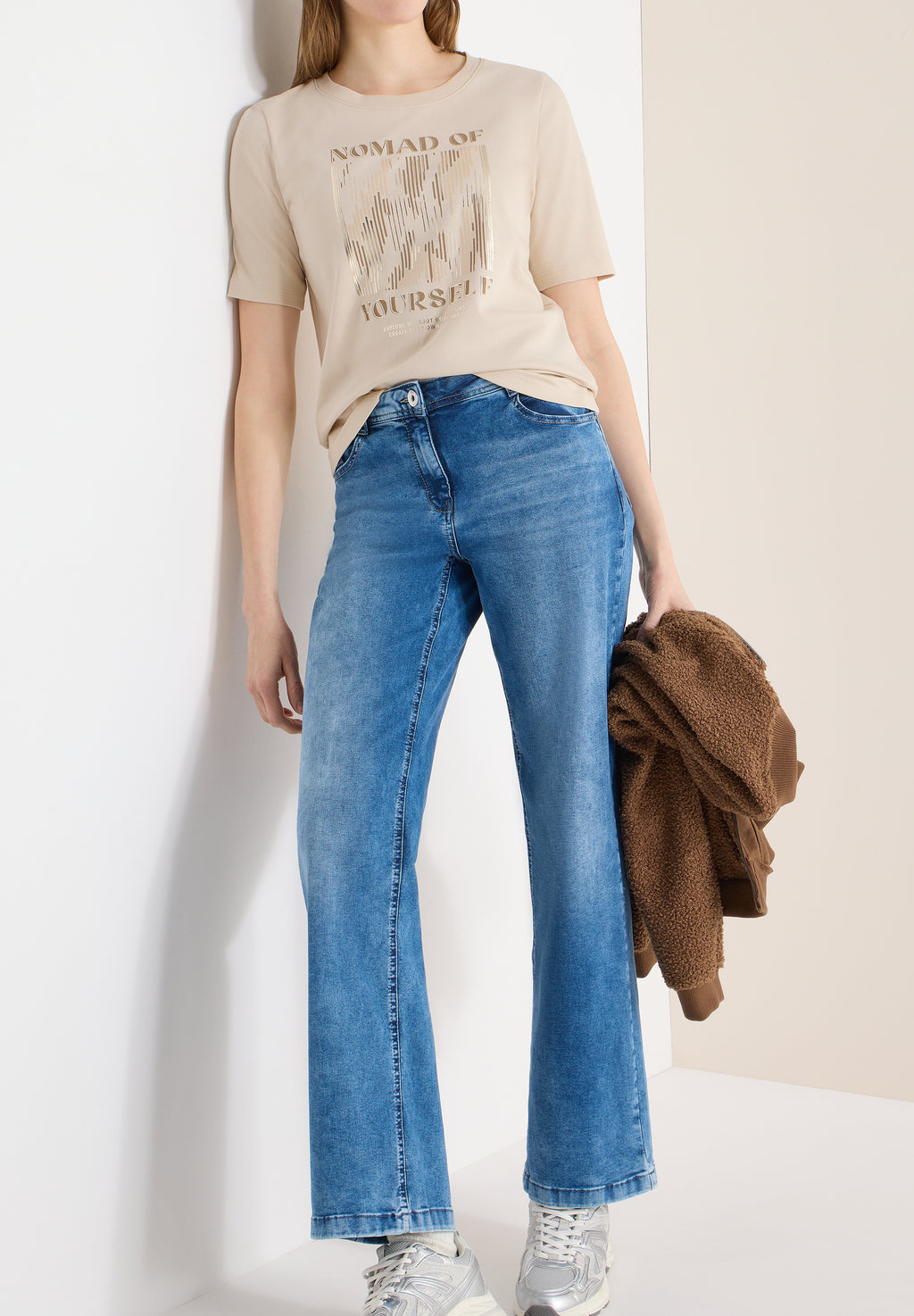 T-Shirt mit Frontprint