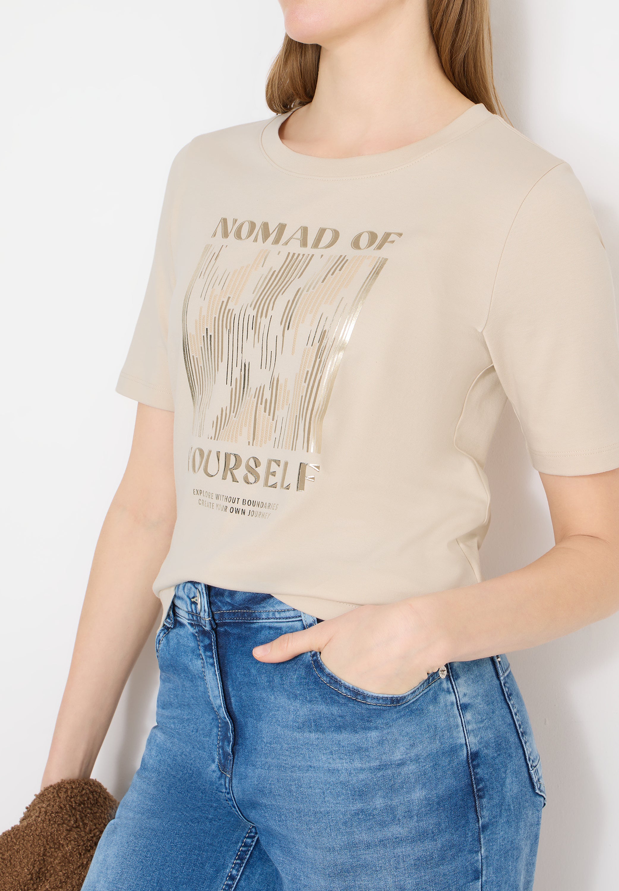 T-Shirt mit Frontprint