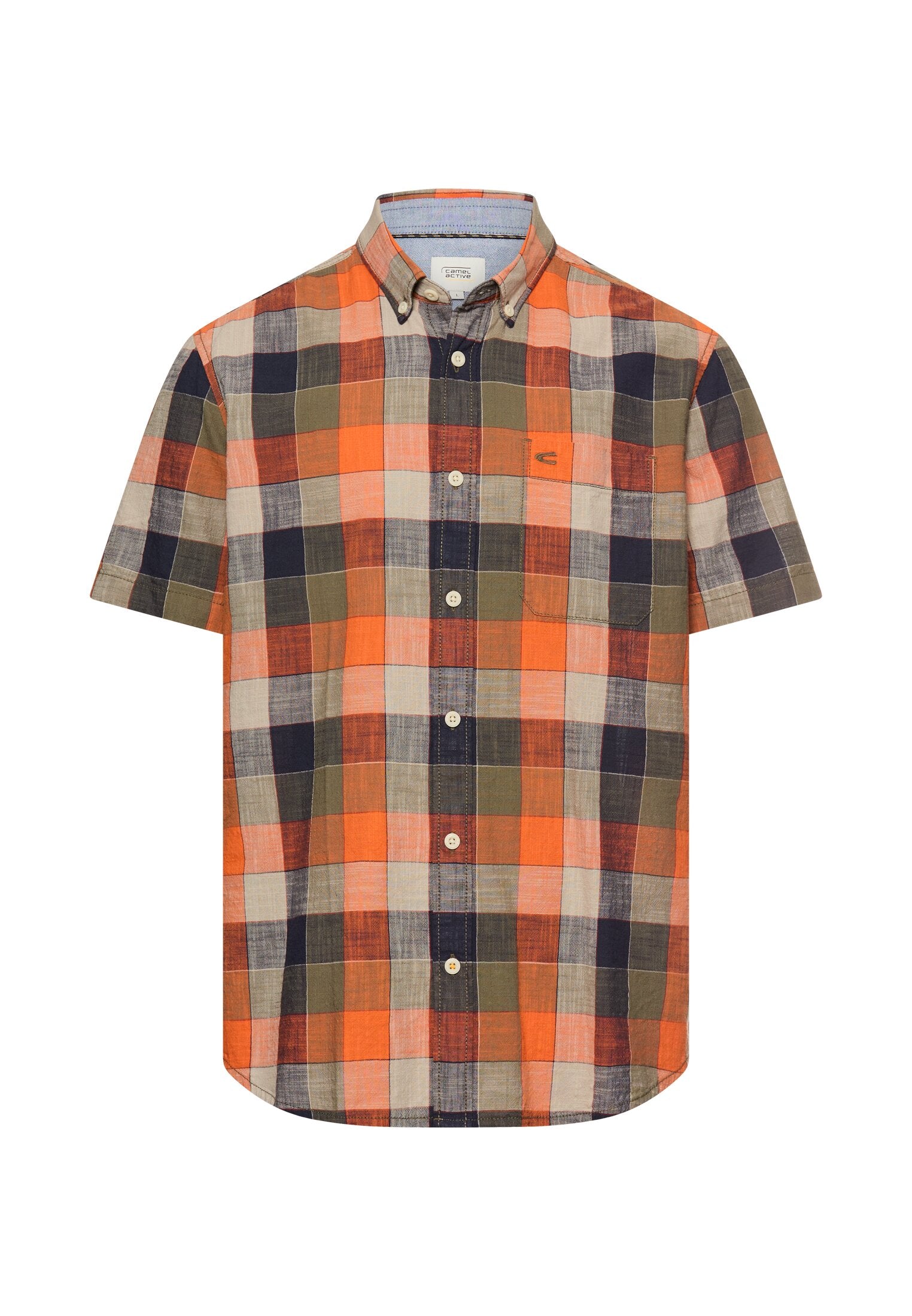 Karohemd aus reiner Baumwolle