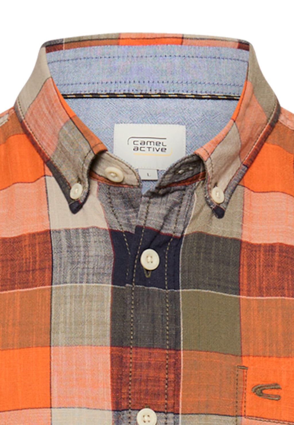 Karohemd aus reiner Baumwolle